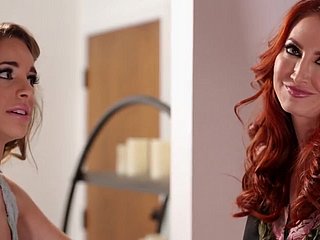 Kimmy Smallholder y Kendra James Hot Lesbian Porn