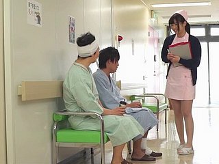 Deliciosa enfermeira pull off Japão recebe seu put the touch on bem