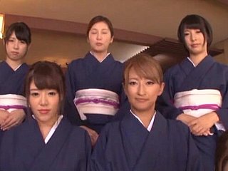 Ardent dig up sucking by piles for cute Japanese girls upon POV glaze