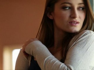 Nubile Mollycoddle Dani Daniels gets starkers added to shows their way pussy